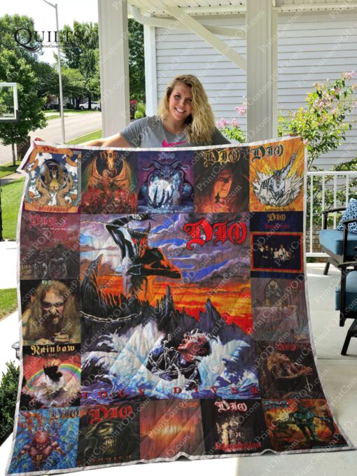 Ronnie James Dio Quilt Blanket Quilt B23