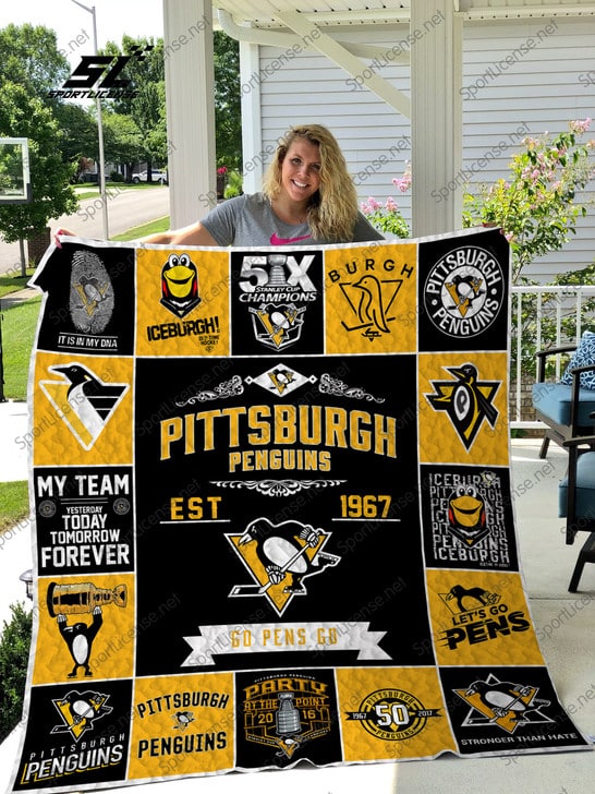 Pittsburgh Penguins 3g Blanket Quilt Rze1