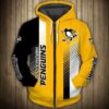 Pittsburgh Penguins 1g Zip Hoodie 3D Rze1