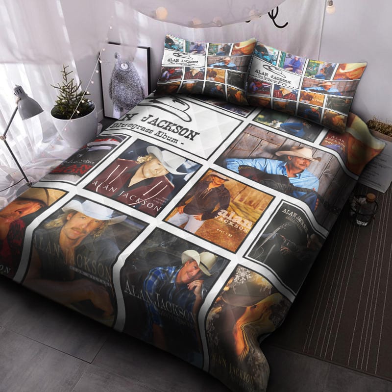 Alan Jackson Bedding Set Rze1