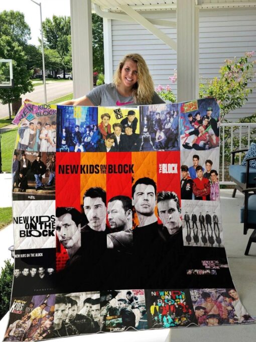 New Kids NKOTB Blanket Quilt Rze2
