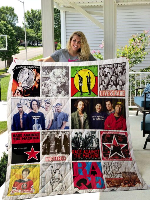 RAGE AGAINST THE MACHINE Blanket Quilt Rze
