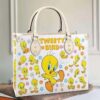 Tweety Bird Leather Hand Bag B19