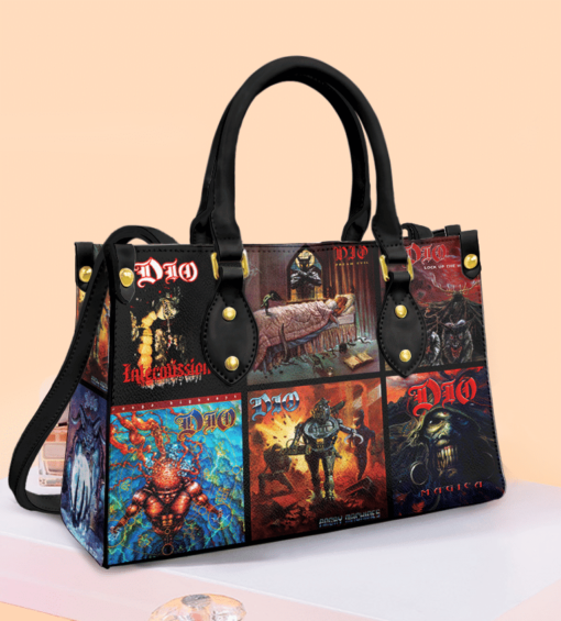 Ronnie James Dio Leather Hand Bag B23