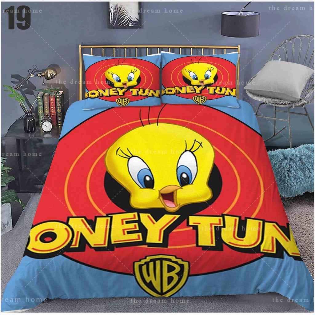 Tweety Bird Funny 3 Bedding Set Rze1
