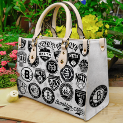 Brooklyn Nets Leather Hand Bag Rze2