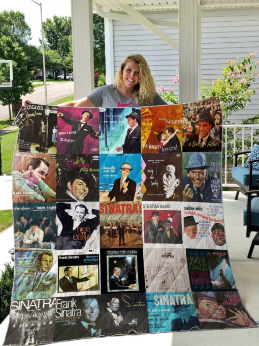 Frank Sinatra Blanket Quilt M08
