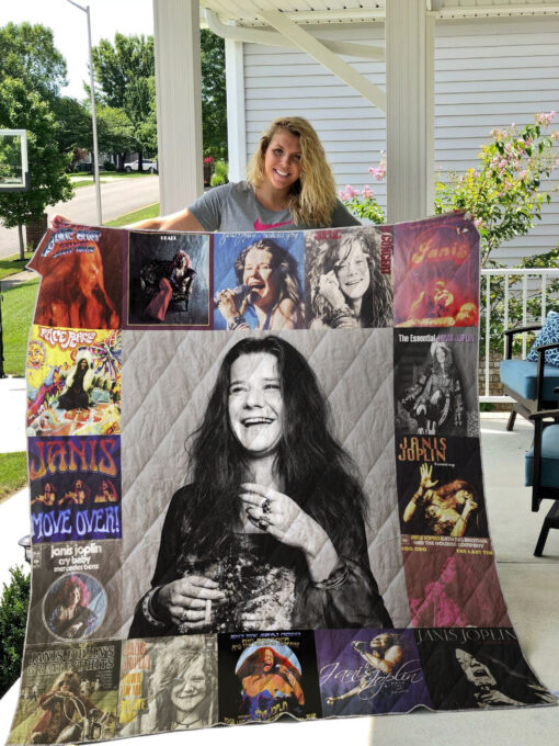 Janis Joplin Blanket Quilt TN