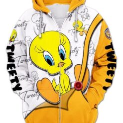 Tweety Bird Funny Zip Hoodie 3D B19