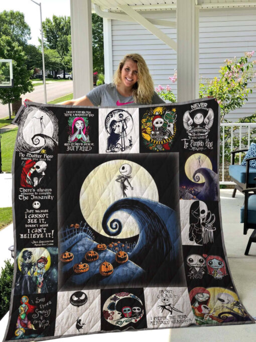 Jack Skellington Blanket Quilt B22