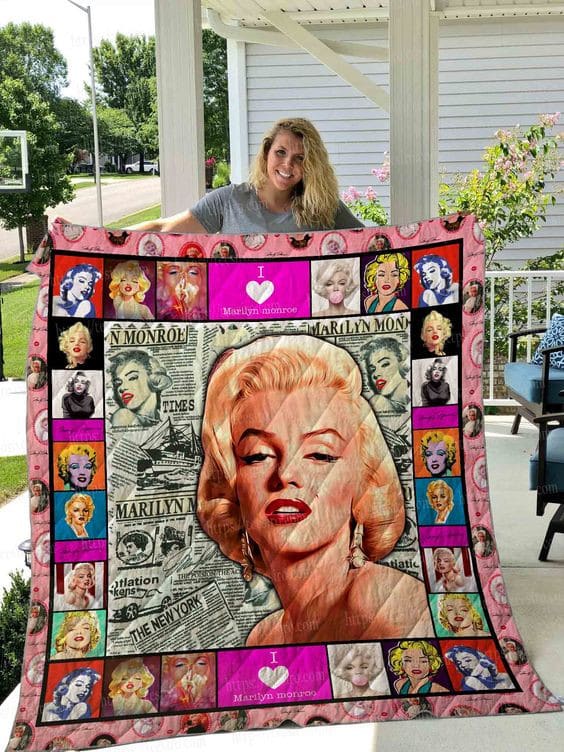 Marilyn Monroe 1 Quilt Blanket Quilt Rze1