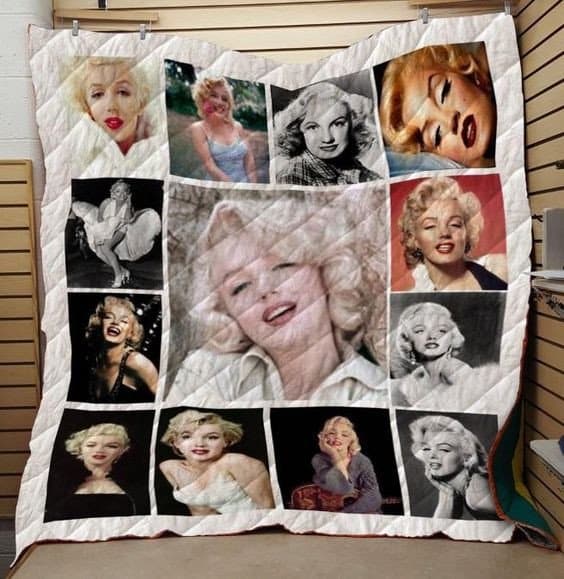 Marilyn Monroe 2 Quilt Blanket Quilt Rze1