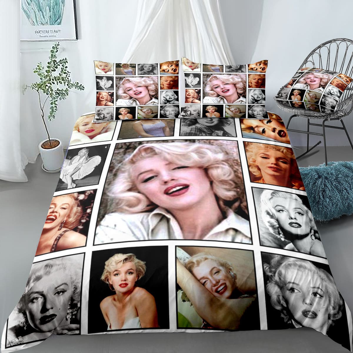 Marilyn Monroe Bedding Set Rze1