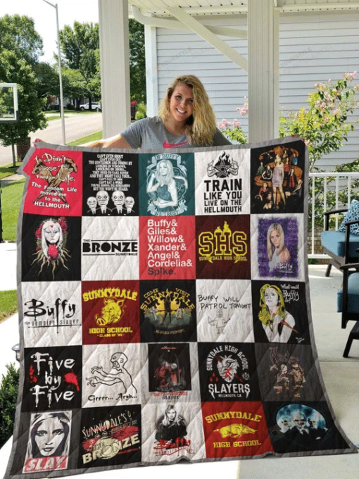 Buffy The Vampire Slayer 1 Quilt Blanket Quilt Rze1