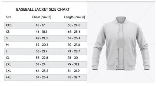 Bat Man Baseball Jacket MIH08 - Image 2