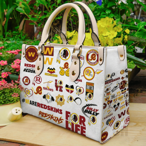Washington Redskins Leather Hand Bag Rze2