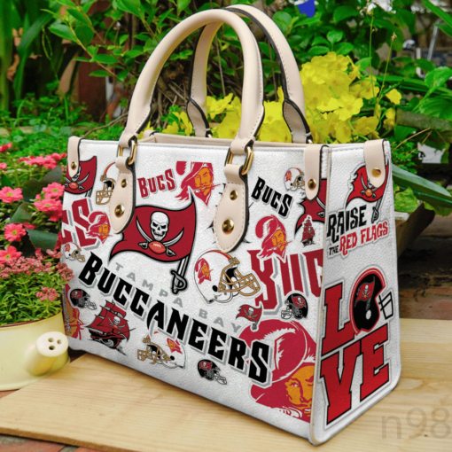 Tampa Bay Buccaneers Leather Bag Rze