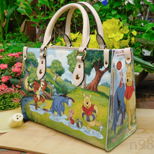 Winnie the Pooh001 Leather Bag CCHU