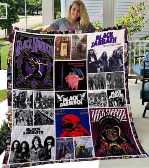 Black Sabbath Quilt Blanket Quilt B21