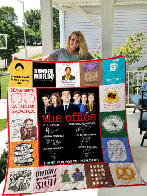 The Office lover Blanket Quilt Rze2