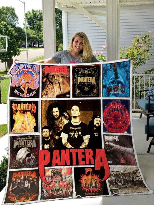 Pantera Band Blanket Quilt Rze2