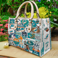 Miami Dolphins Leather Bag Rze