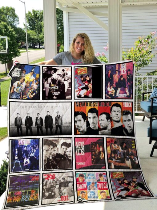 New Kids NKOTB Blanket Quilt Rze1