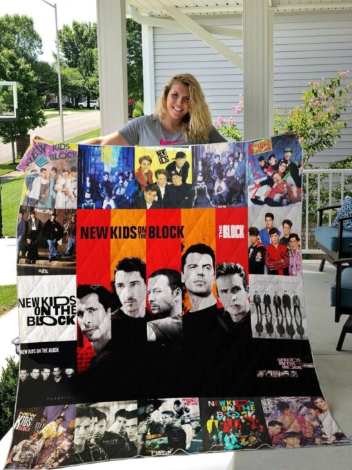 New Kids 1 NKOTB Blanket Quilt Rze1