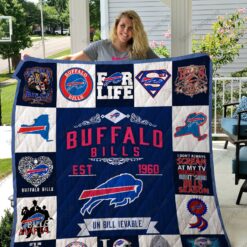 Buffalo Bills Blanket Quilt Rze1
