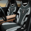 Las Vegas Raiders 1 Car Seat Covers B19