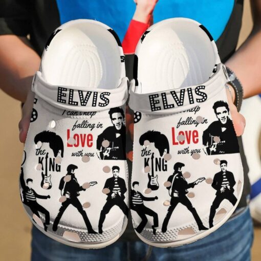 Elvis Presley lover Crocs Rze2