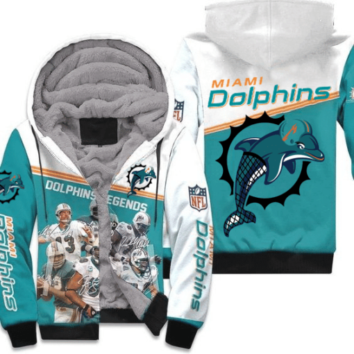 Miami Dolphins 1 Fleece Jacket Rze1