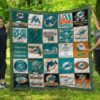 Miami Dolphins 3 Blanket Quilt B22
