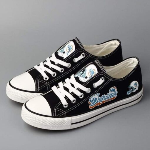 Miami Dolphins 1 Low Top Shoes M08
