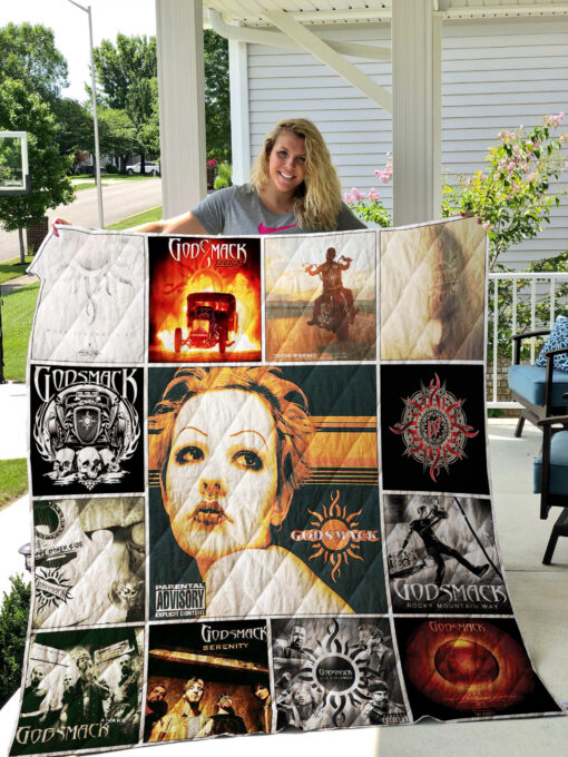 Godsmack band Blanket Quilt Rze2