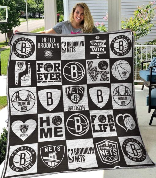 Brooklyn Nets 2 Blanket Quilt MIH08