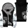 Brooklyn Nets Fleece Jacket Rze1