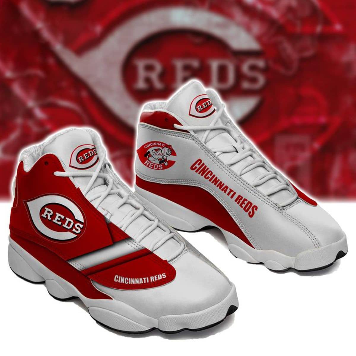 Cincinnati Reds 1 Jordan 13 Shoes Rze1