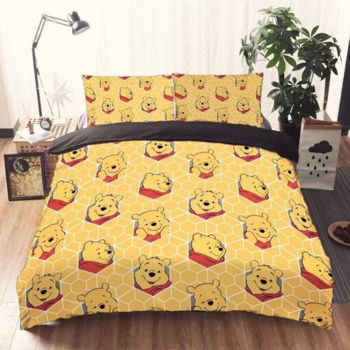 Winnie The pooh 1 Bedding Set Rze1