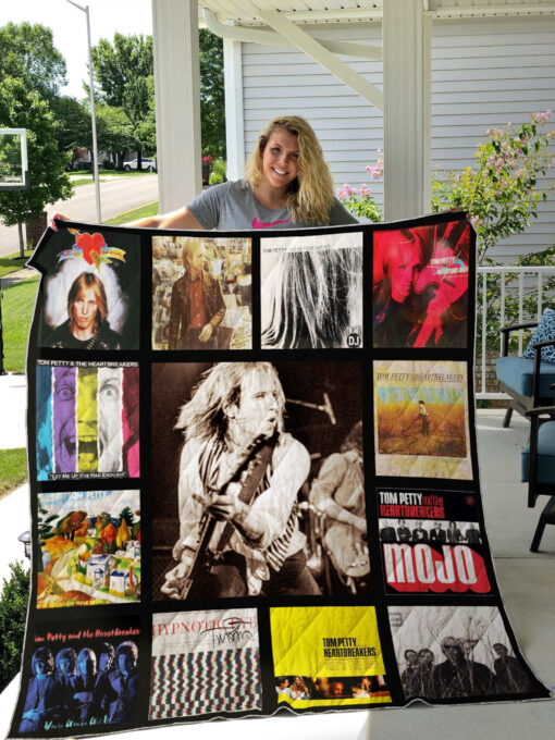 Tom Petty 2 Blanket Quilt Rze1