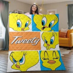 Tweety Bird 2 Blanket Quilt B19