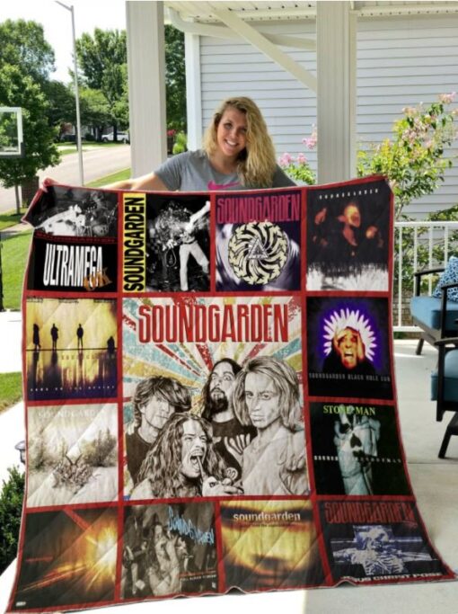 Soundgarden band Blanket Quilt Rze2