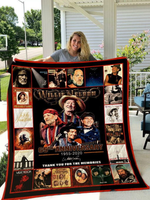 Willie Nelson lover Blanket Quilt Rze