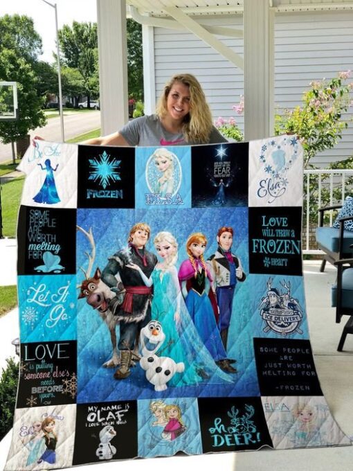 Frozen Disney Blanket Quilt MIH08