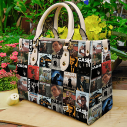 Johnny Cash Leather Hand Bag B23