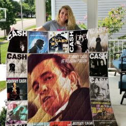 Johnny Cash Blanket Quilt B23