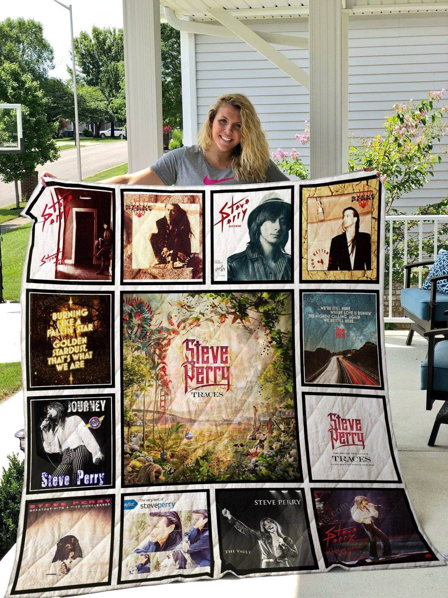 Steve Perry Blanket Quilt Rze2