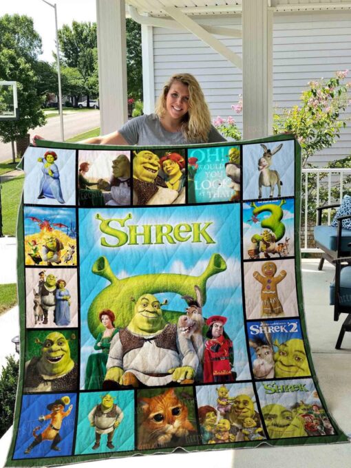 Shrek 1 Blanket Quilt Rze1