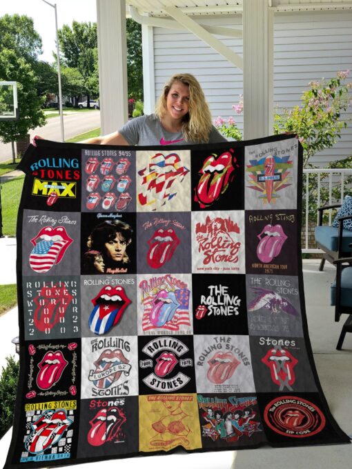The Rolling Stones 1 Blanket Quilt B20