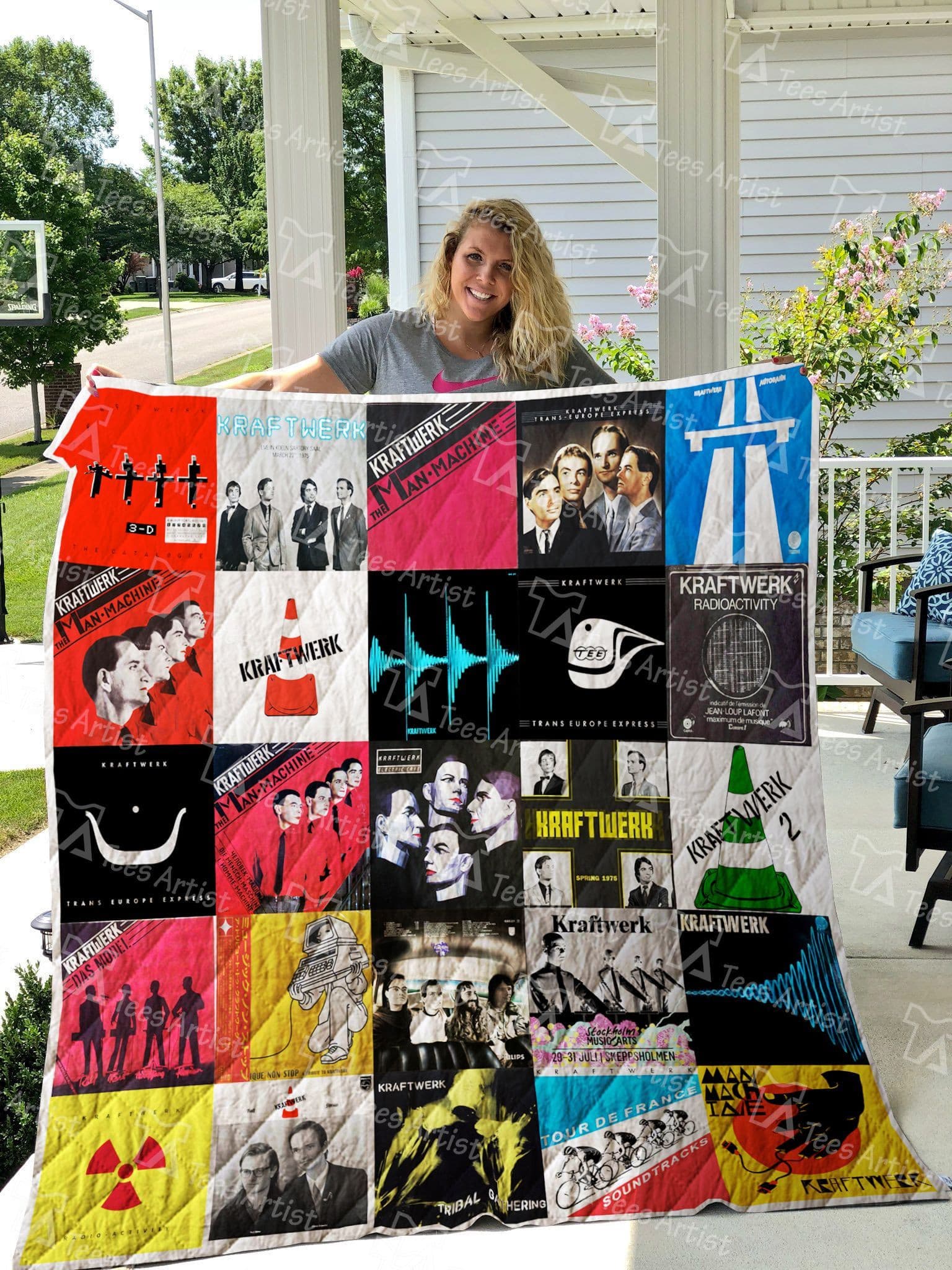 Kraftwerk Blanket Quilt Rze2